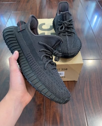 Yeezy 350 Boost V2 Reflective Black photo review