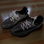 Yeezy 350 Boost V2 Reflective Black photo review