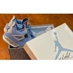 Air Jordan 4 Retro University Blue photo review