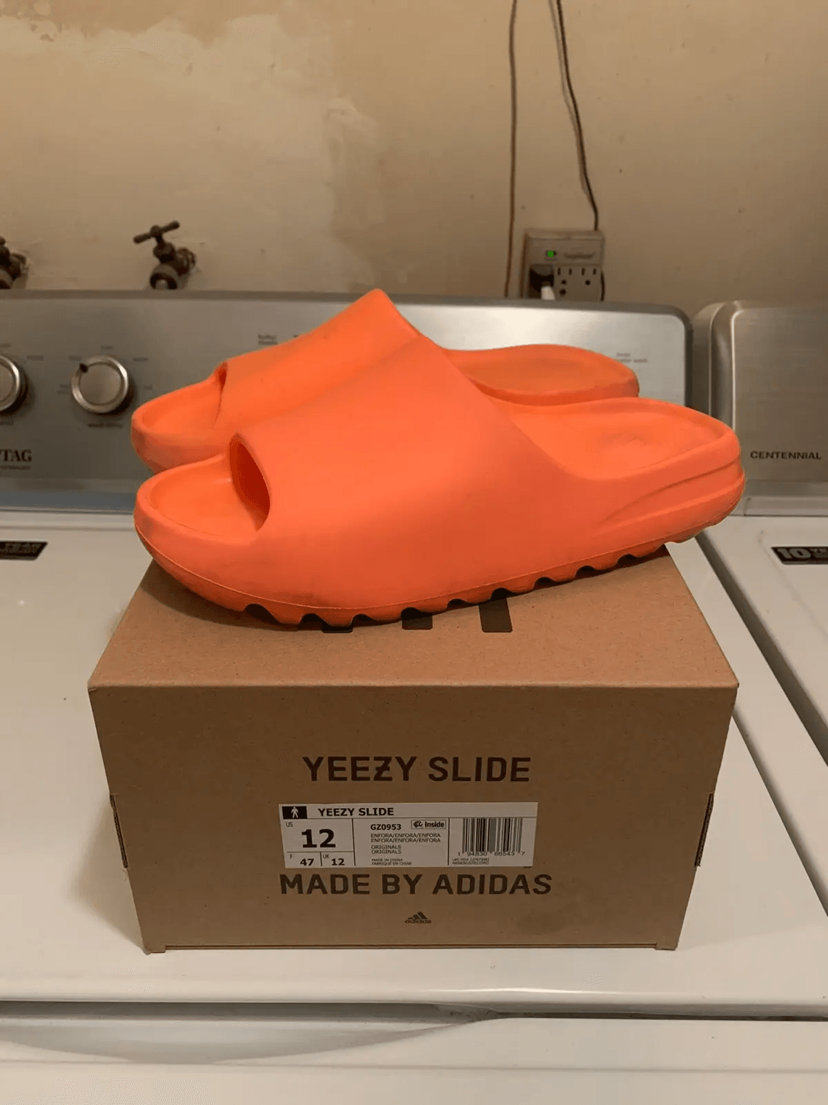 Yeezy Slide Enflame Orange photo review