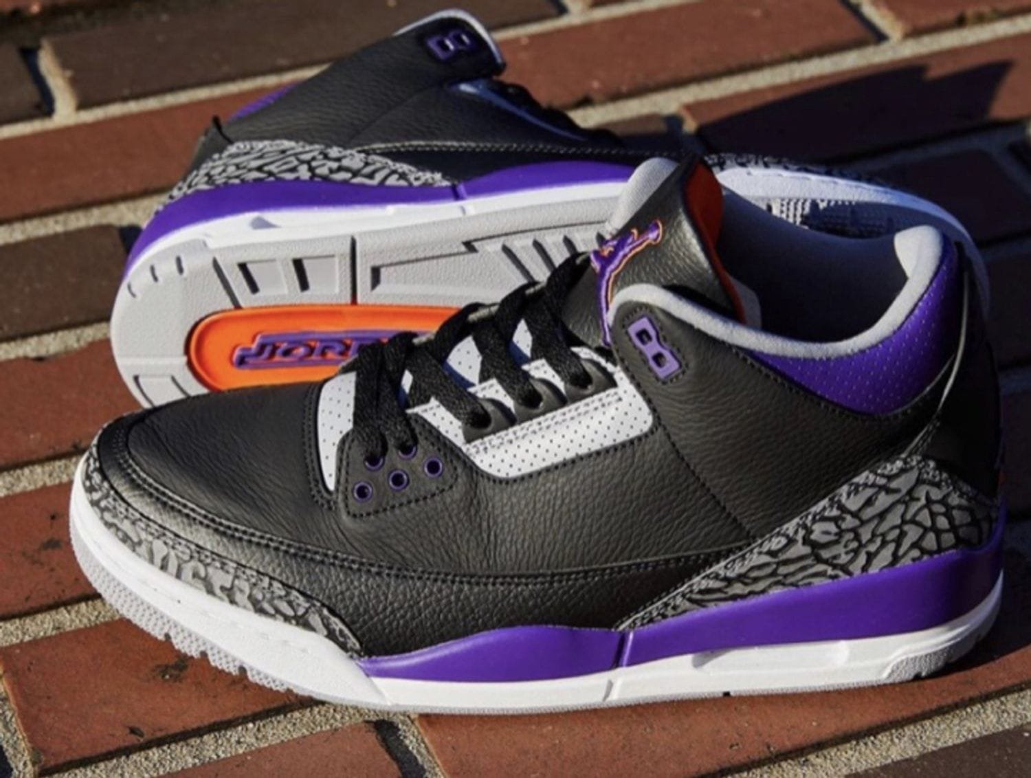 Air Jordan 3 Retro Court Purple photo review