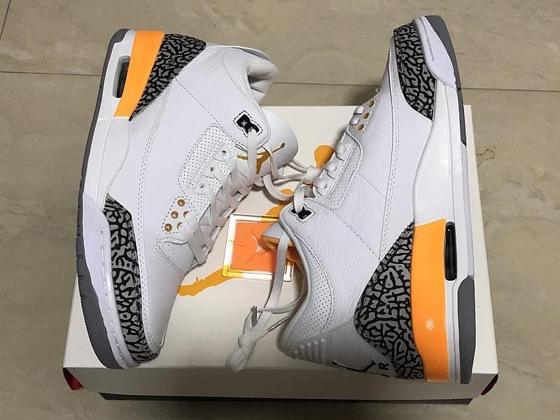 Wmns Air Jordan 3 Retro Laser Orange photo review