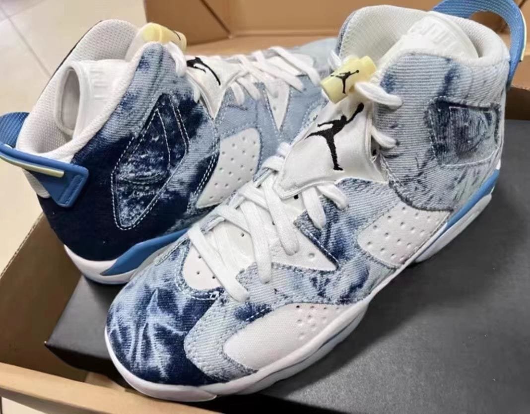 Air Jordan 6 Washed Denim photo review