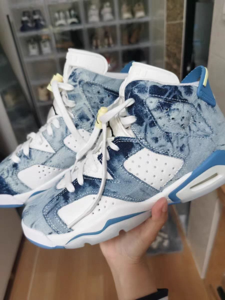 Air Jordan 6 Washed Denim photo review