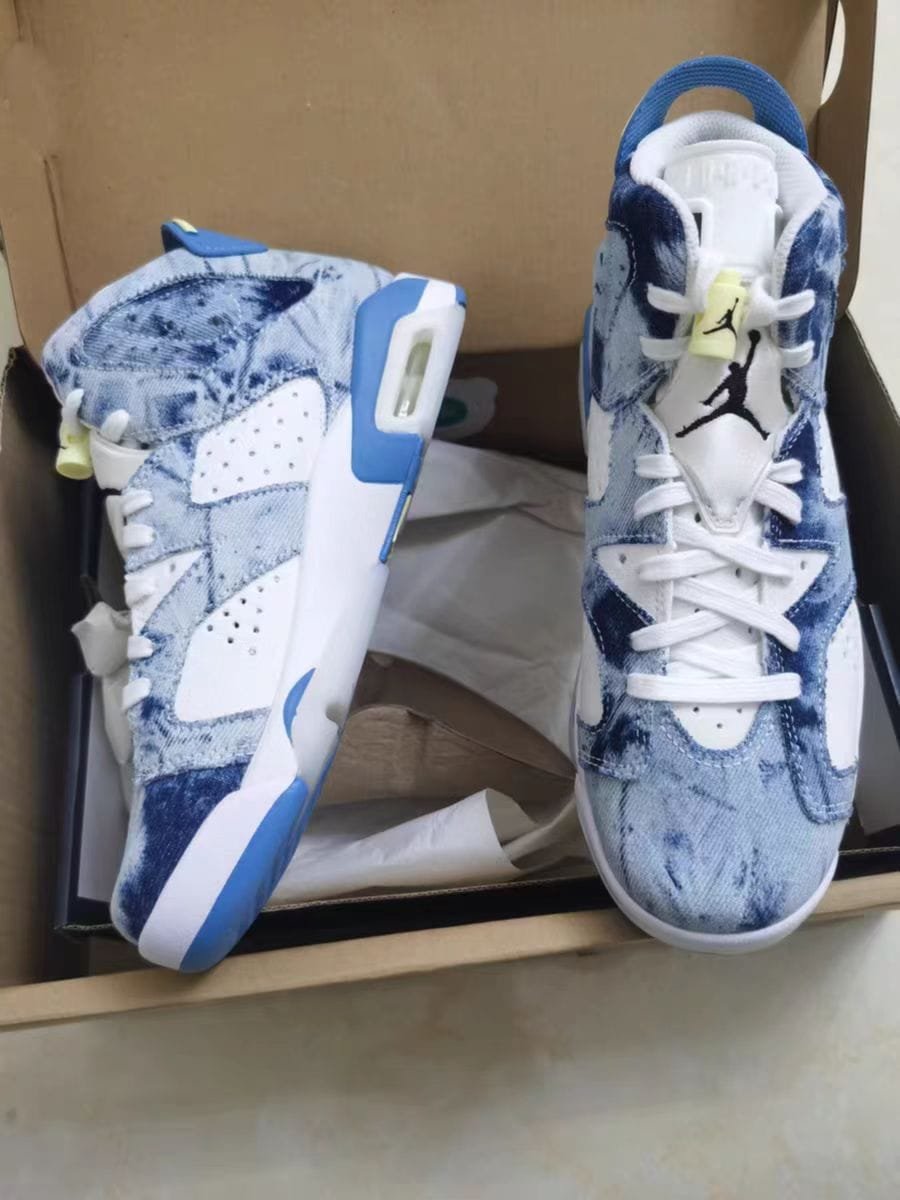 Air Jordan 6 Washed Denim photo review