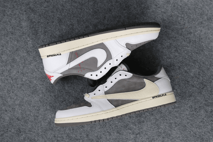 Travis Scott x Air Jordan 1 Low Reverse Mocha photo review