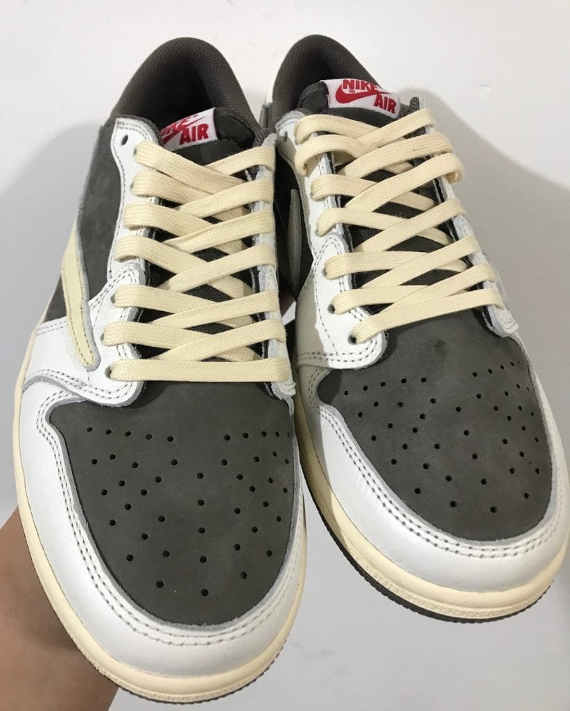 Travis Scott x Air Jordan 1 Low Reverse Mocha photo review